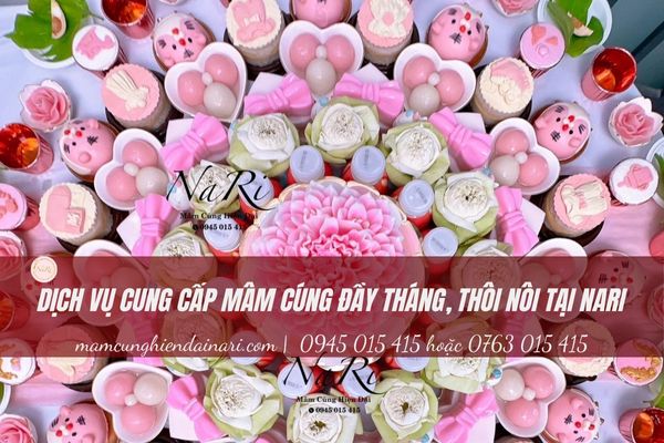 Mâm cúng hiện đại Nari