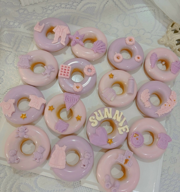 Set cupcakes-donuts-bánh đậu xanh trái cây 450.000-750.000