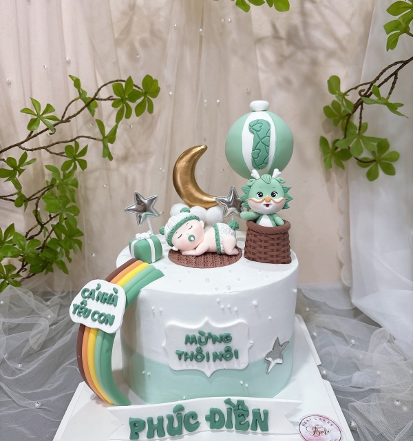 Bánh Kem Tạo Hình Bé Trai