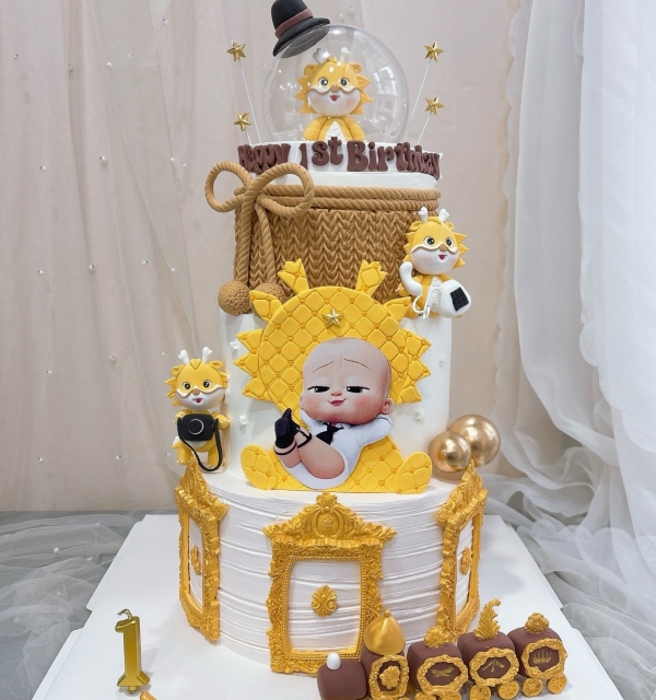 Bánh Kem Tạo Hình Bé Trai
