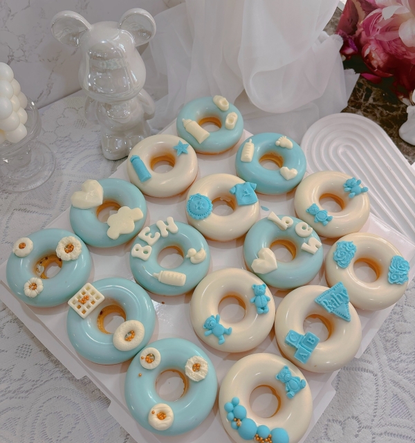 Set cupcakes-donuts-bánh đậu xanh trái cây 450.000-750.000