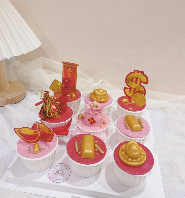 Set cupcakes-donuts-bánh đậu xanh trái cây 450.000-750.000