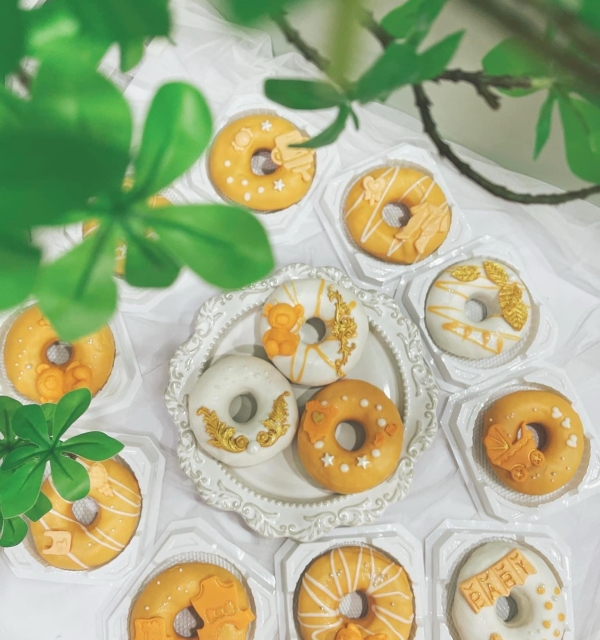 Set cupcakes-donuts-bánh đậu xanh trái cây 450.000-750.000