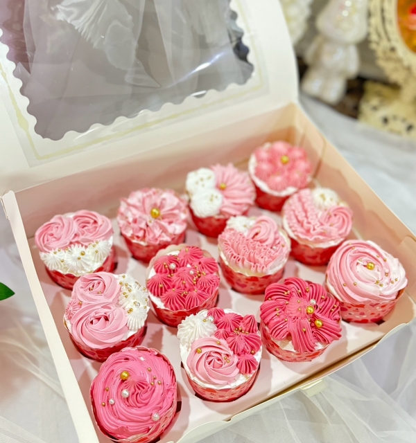 Set cupcakes-donuts-bánh đậu xanh trái cây 450.000-750.000