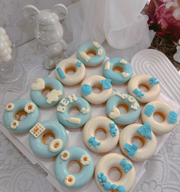 Set cupcakes-donuts-bánh đậu xanh trái cây 450.000-750.000