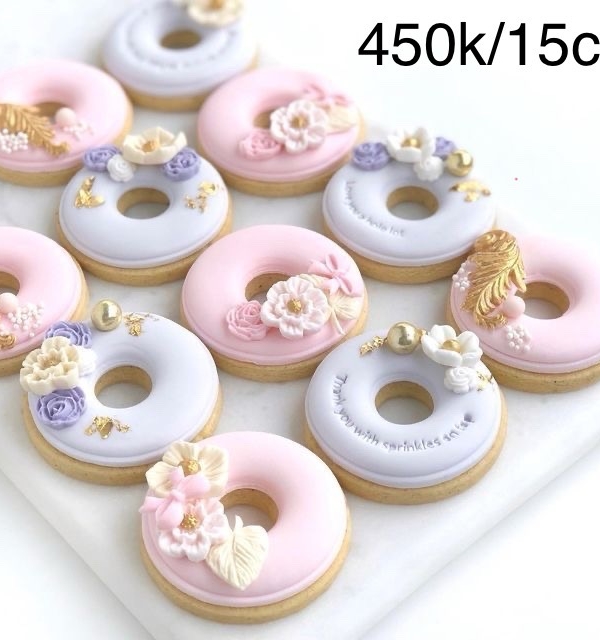 Set cupcakes-donuts-bánh đậu xanh trái cây 450.000-750.000