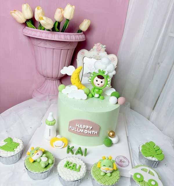 Set cupcakes-donuts-bánh đậu xanh trái cây 450.000-750.000