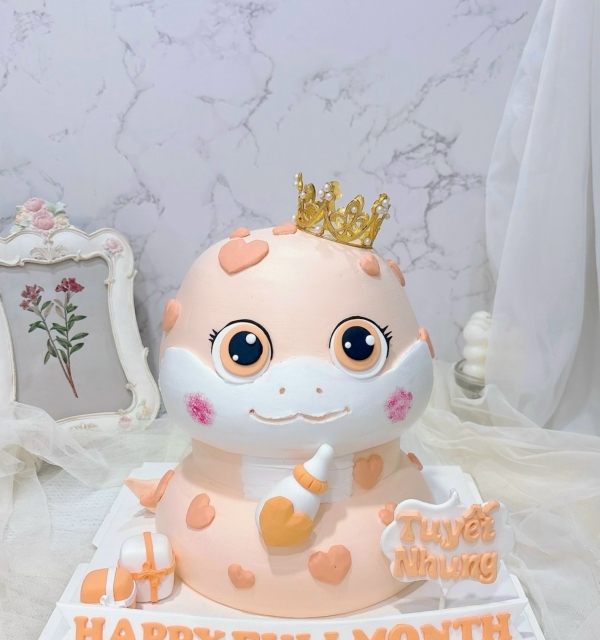 Bánh Kem Tạo Hình Bé Gái