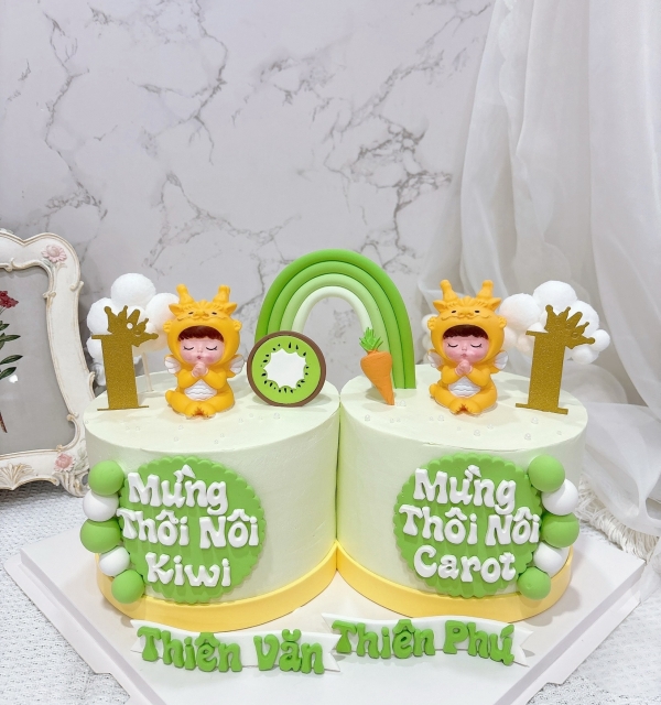 Bánh Kem Sinh Đôi