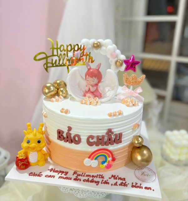 Bánh Kem Trang Trí Phụ Kiện Bé Gái 