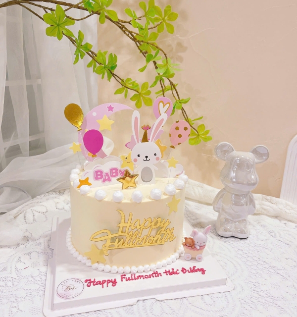 Bánh Kem Trang Trí Phụ Kiện Bé Gái 