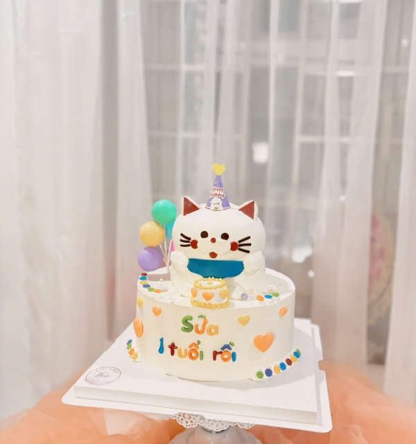 Bánh Kem Trang Trí Phụ Kiện Bé Gái 