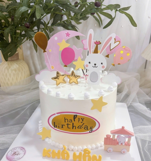 Bánh Kem Trang Trí Phụ Kiện Bé Gái 