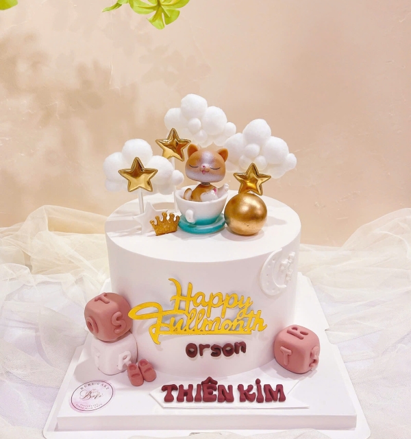 Bánh Kem Trang Trí Phụ Kiện Bé Trai