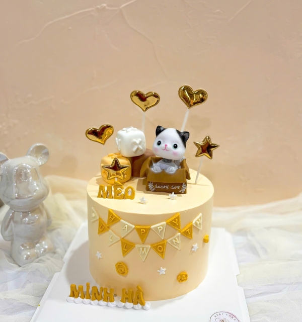Bánh Kem Trang Trí Phụ Kiện Bé Trai