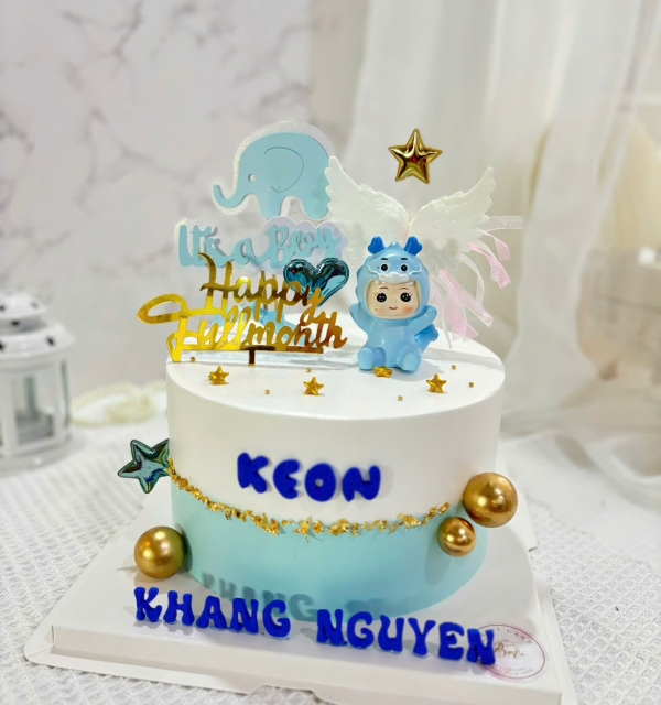 Bánh Kem Trang Trí Phụ Kiện Bé Trai