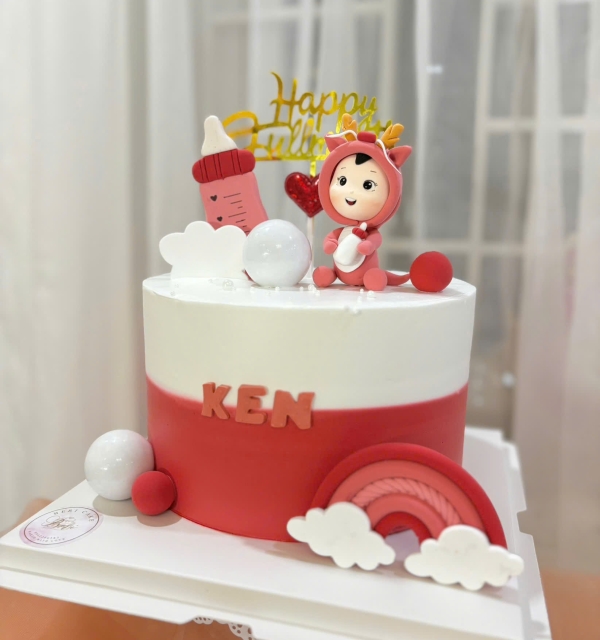 Bánh Kem Tạo Hình Bé Gái