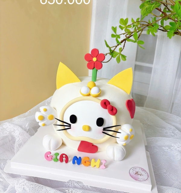 Bánh Kem Tạo Hình Bé Gái