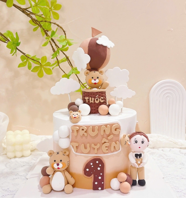 Bánh Kem Tạo Hình Bé Trai