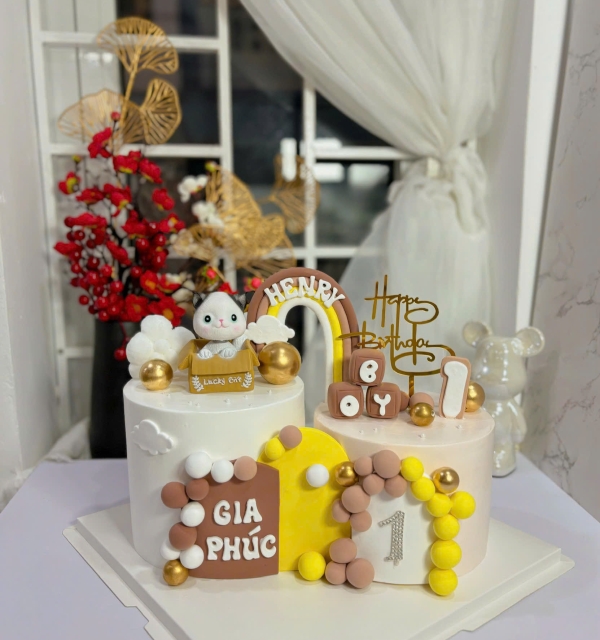 Bánh Kem Tạo Hình Bé Trai