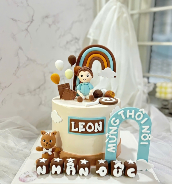 Bánh Kem Tạo Hình Bé Trai