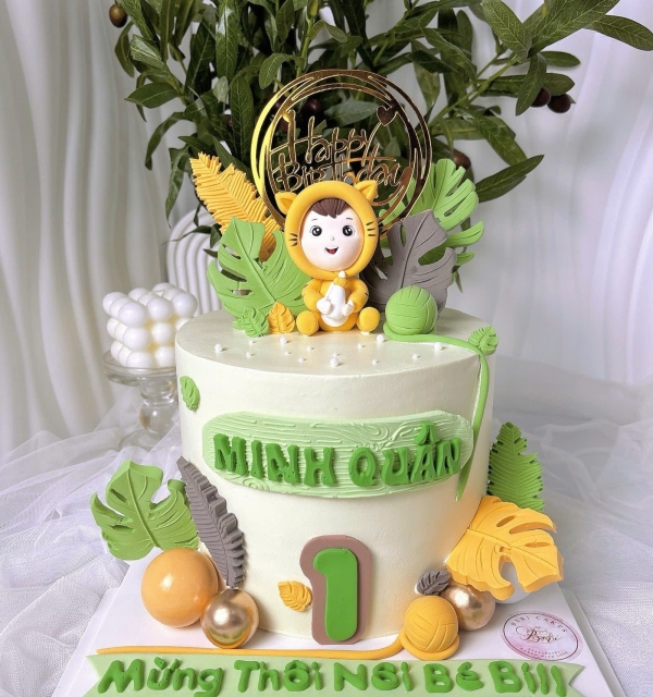 Bánh Kem Tạo Hình Bé Trai