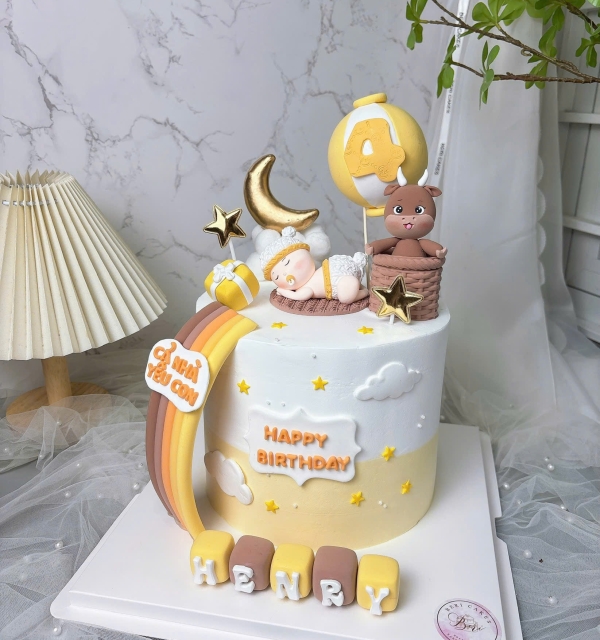 Bánh Kem Tạo Hình Bé Trai
