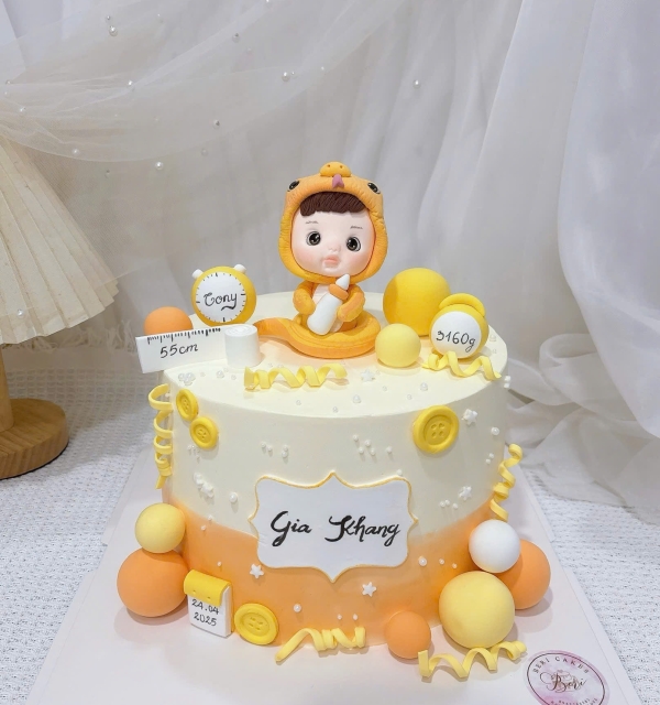 Bánh Kem Tạo Hình Bé Trai
