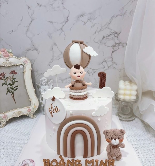 Bánh Kem Tạo Hình Bé Trai