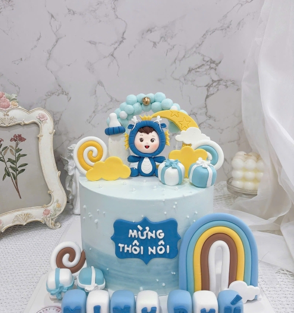 Bánh Kem Tạo Hình Bé Trai