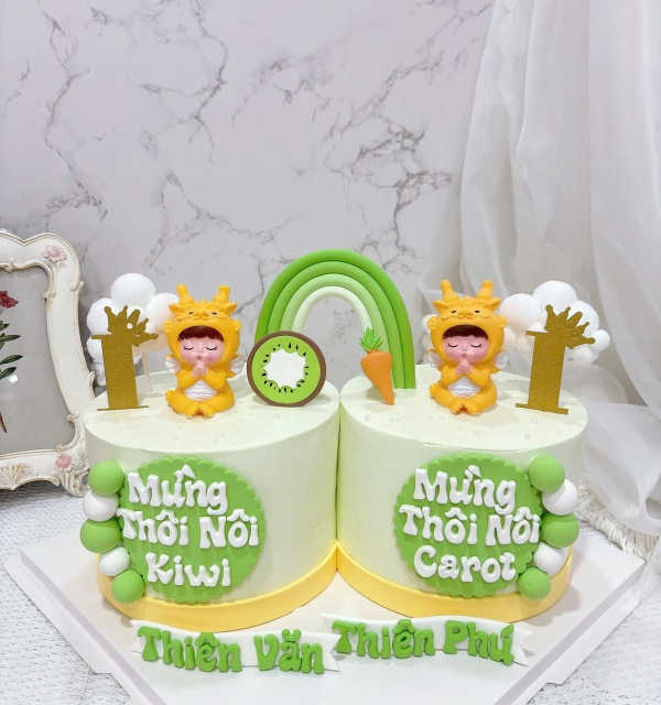 Bánh Kem Sinh Đôi