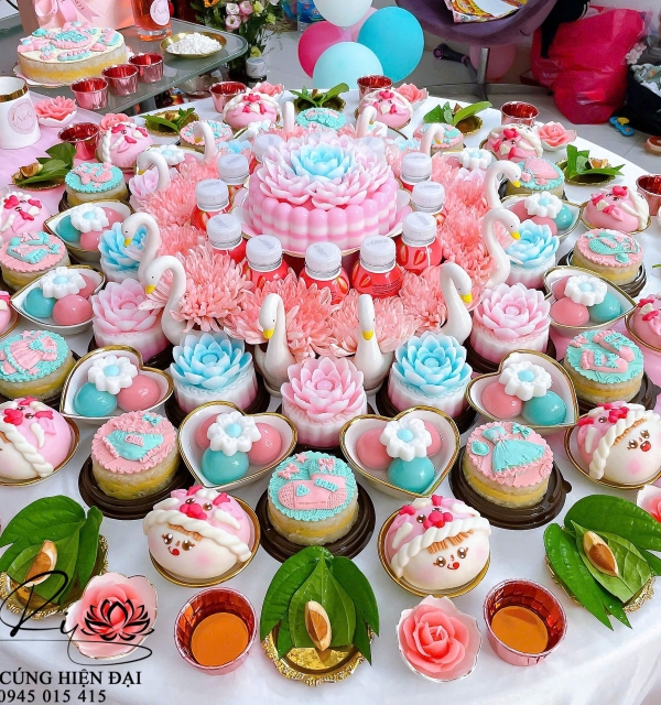 Mâm Cúng Cao Cấp Bé Gái 3.300.000đ