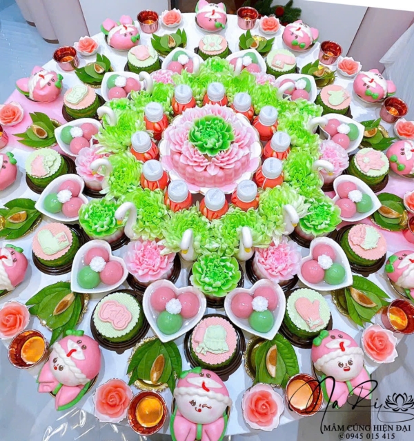 Mâm Cúng Cao Cấp Bé Gái 3.300.000đ