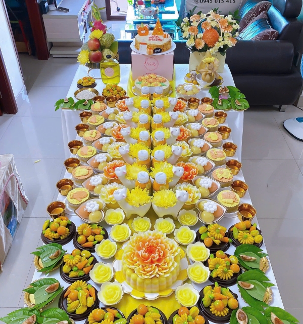 Mâm Cúng Cao Cấp Bé Gái 3.300.000đ