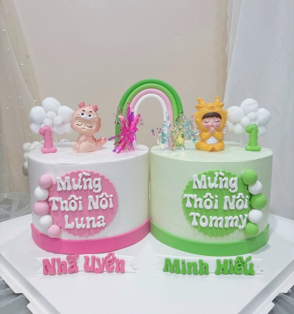 Bánh Kem Sinh Đôi