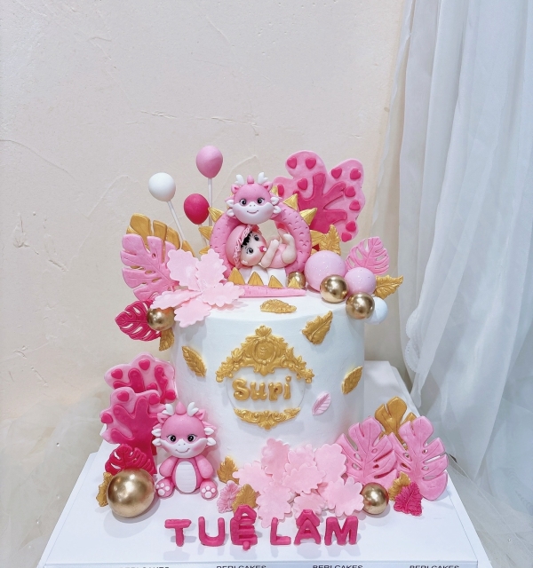 Bánh Kem Tạo Hình Bé Gái