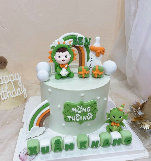 Bánh Kem Tạo Hình Bé Trai