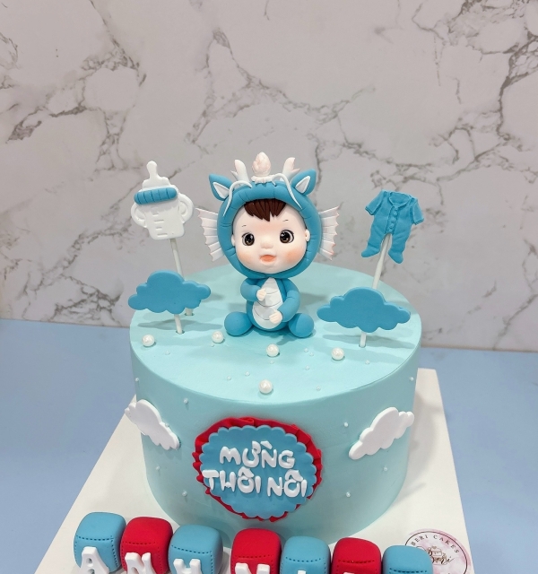 Bánh Kem Tạo Hình Bé Trai