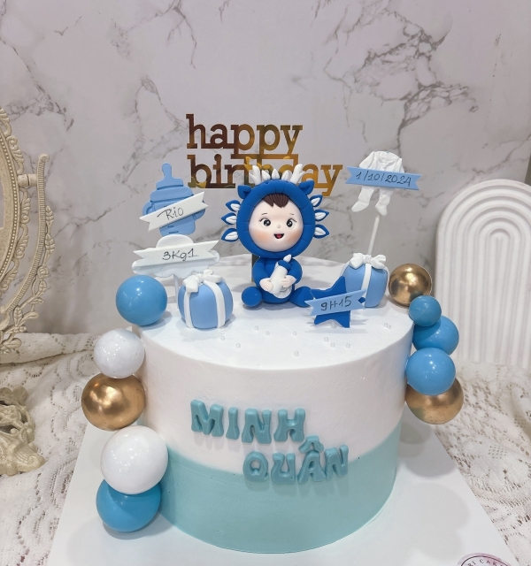 Bánh Kem Tạo Hình Bé Trai