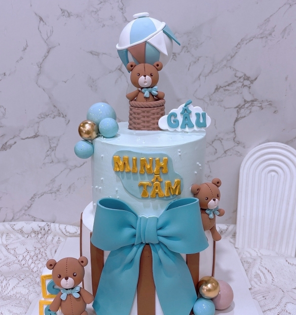 Bánh Kem Tạo Hình Bé Trai