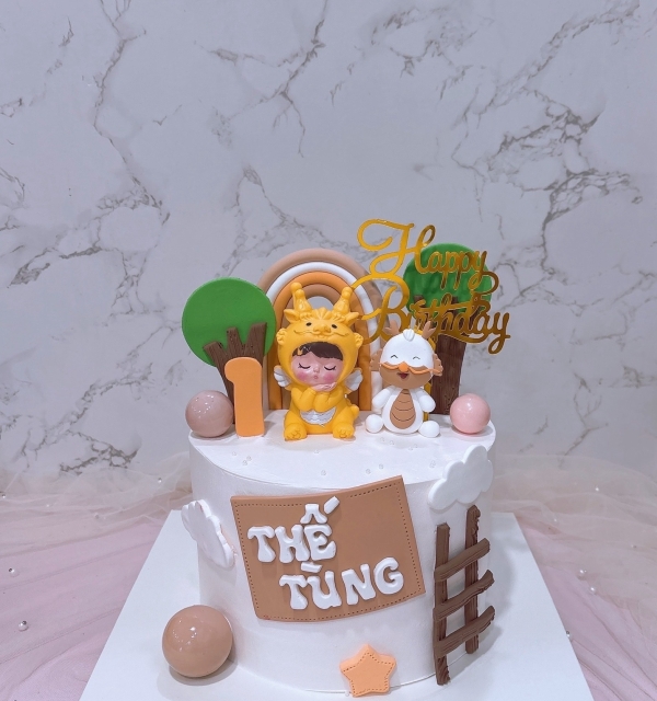 Bánh Kem Tạo Hình Bé Trai