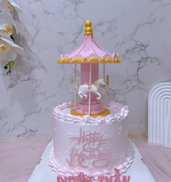 Bánh Kem Tạo Hình Bé Gái