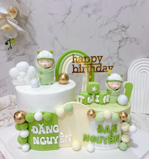 Bánh Kem Tạo Hình Bé Trai