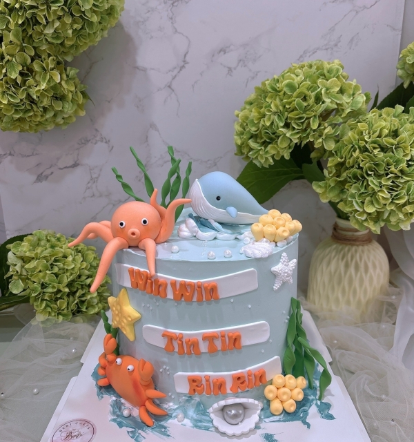 Bánh Kem Tạo Hình Bé Trai