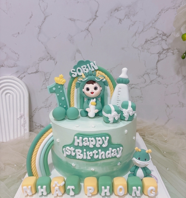 Bánh Kem Tạo Hình Bé Trai