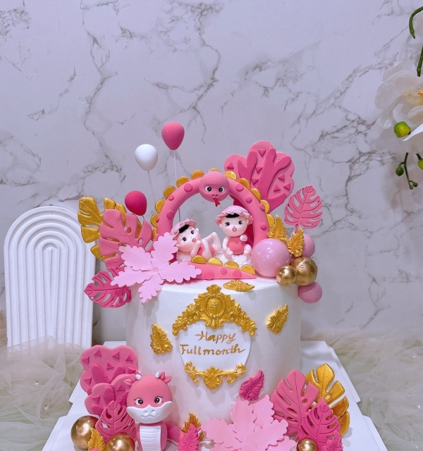 Bánh Kem Tạo Hình Bé Gái