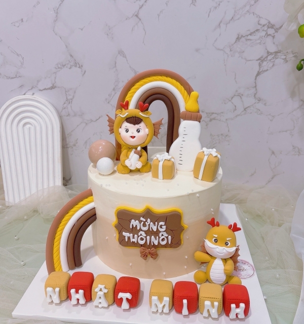 Bánh Kem Tạo Hình Bé Trai