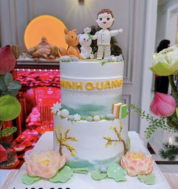 Bánh Kem Tạo Hình Bé Trai