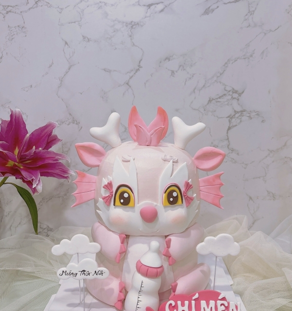 Bánh Kem Tạo Hình Bé Gái