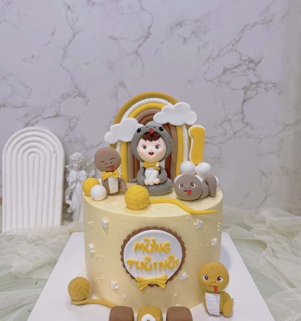 Bánh Kem Tạo Hình Bé Trai